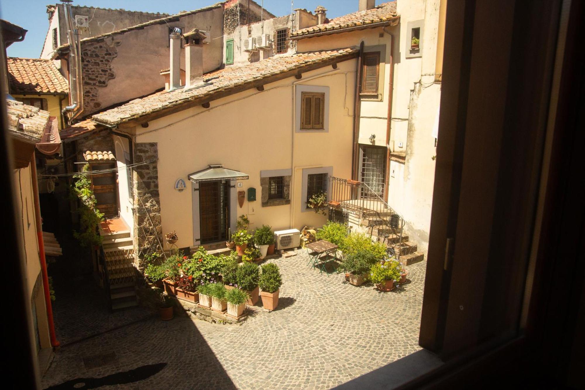 Ferienwohnung Finestra Sul Borgo Trevignano Romano Exterior foto
