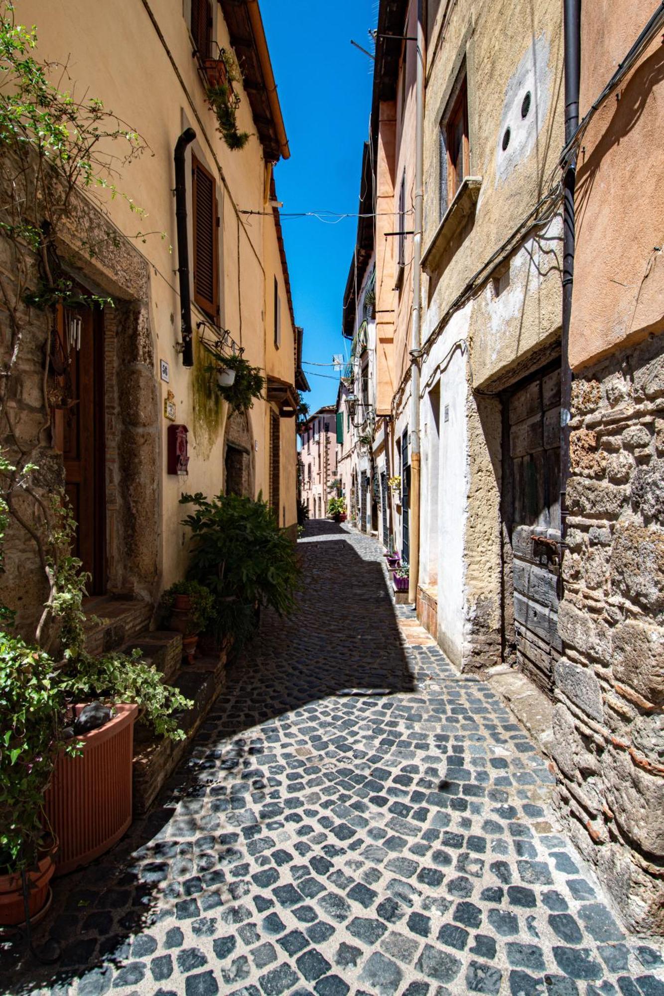 Ferienwohnung Finestra Sul Borgo Trevignano Romano Exterior foto