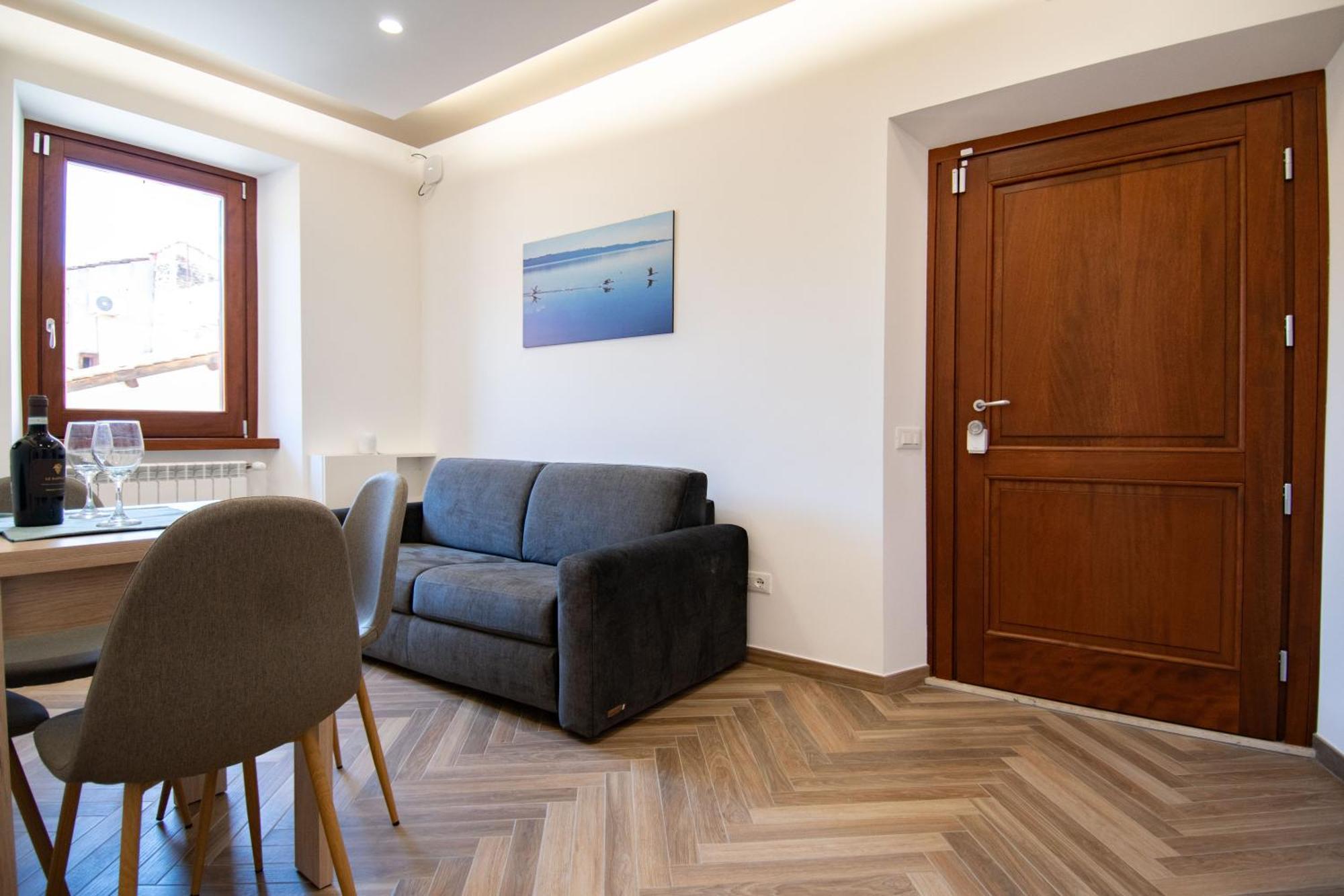 Ferienwohnung Finestra Sul Borgo Trevignano Romano Exterior foto